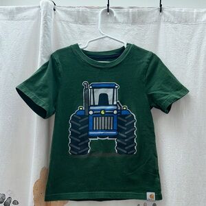 Carhartt Kids Green Tractor Tee